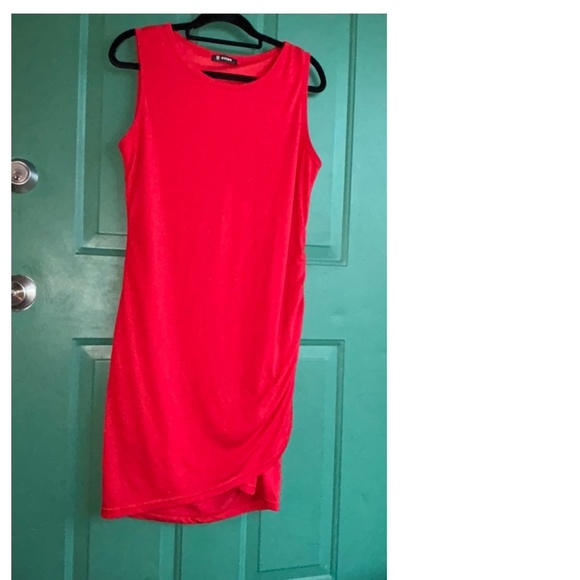 BTFBM large ladies fitted red dress - Picture 1 of 7
